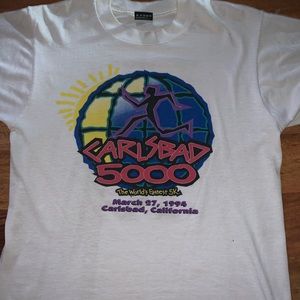 Vintage carlsbad 5k t - shirt (size medium)